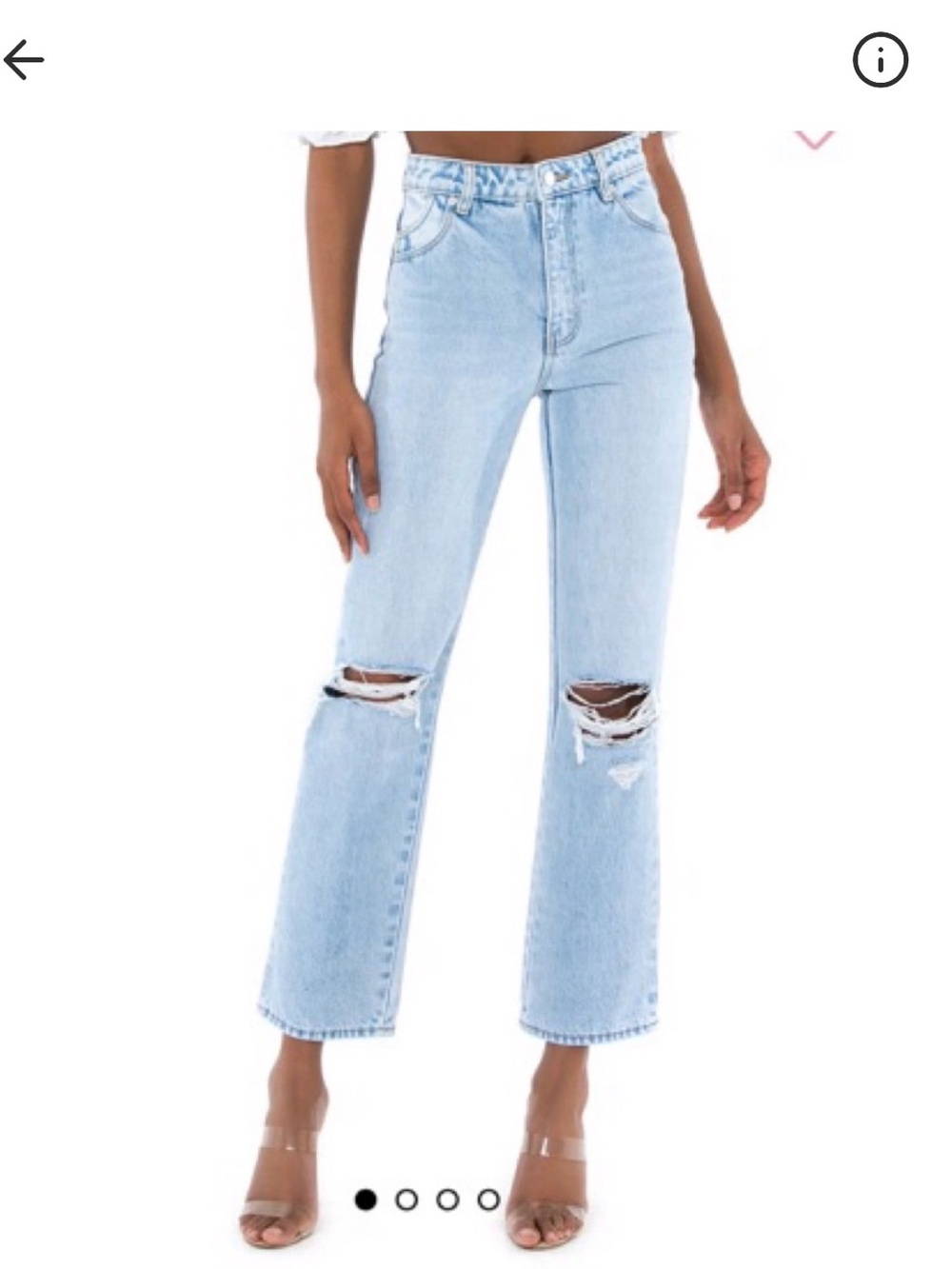 Rollas original straight jeans